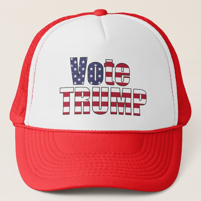 CASQUETTE VOTE TRUMP PRÉSIDENT RÉPUBLICAIN 2024 GRAND USA (Devant)