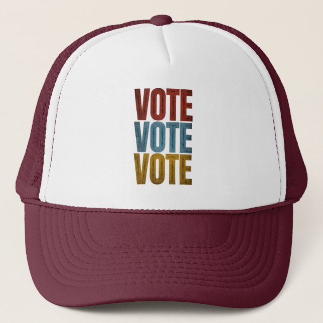 CASQUETTE VOTEZ VOTEZ VOTEZ (Devant)