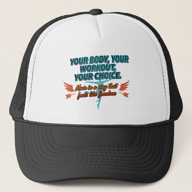 Casquette Votre Corps Votre Entraînement Votre Choix (Devant)