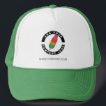 Casquette Votre entreprise Logo Entreprise Employé Personnel<br><div class="desc">Ajoutez le logo de votre marque et le texte personnalisé à ce chapeau de camionneur qui est parfait pour la sensibilisation à la marque ou comme support publicitaire. Disponible en d'autres couleurs et tailles. Pas de quantité minimale de commande et pas de frais de configuration.</div>