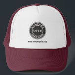 Casquette Votre logo d'entreprise et votre site Web Nouveau<br><div class="desc">Ajoutez le logo de votre entreprise et l'identité de votre marque à ce chapeau de camionneur ainsi qu'à votre adresse de site Web ou votre slogan en cliquant sur le bouton "Personnaliser" ci-dessus. Ces chapeaux de camionneur de marque peuvent annoncer votre entreprise comme les employés les portent et double comme...</div>