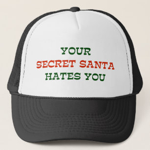 Casquette Votre Père Noël secret vous déteste