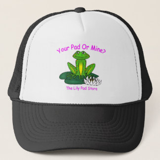 Casquette Votre Plafond ou le Mien - Noir/Rose -