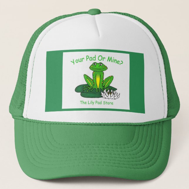 Casquette Votre Plafond ou le Mien - Vert Clair (Devant)