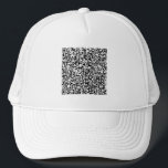 Casquette Votre QR Code info Promotionnels Business Trucker<br><div class="desc">Informations personnalisées QR Code personnalisées Promotional Business ou Modern Personal Casquette / Cadeau - Ajouter votre QR Code - Image ou logo - photo / ou texte - info - Redimensionner et déplacer ou supprimer / ajouter des éléments / du texte avec outil de personnalisation. Veuillez utiliser votre logo -...</div>