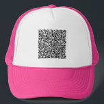 Casquette Votre QR Code Scan Info Business Promotion Casquet<br><div class="desc">Trucker Hat avec votre QR Code Scan Info ou Logo / Photo / ou Texte Promotionnel Entreprise ou moderne Casquettes personnels / Cadeau - Ajouter votre QR Code - Image ou Logo - photo / ou Texte / Information - Redimensionner et déplacer des éléments avec outil de personnalisation. Bonne chance...</div>