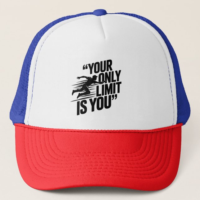 CASQUETTE VOTRE SEULE LIMITE EST VOUS (Devant)