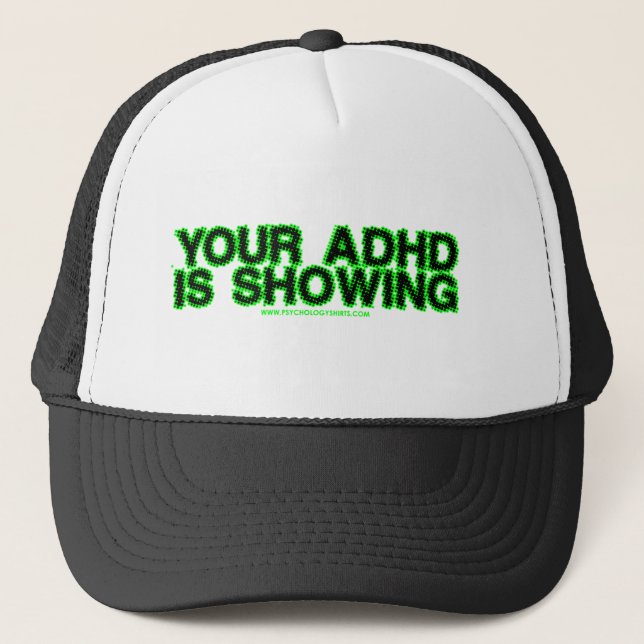 Casquette Votre TDAH montre (Devant)
