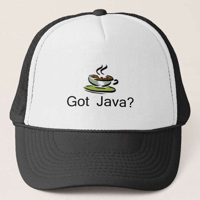 Casquette Vous avez Java ? (Devant)