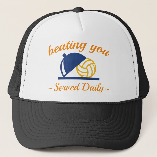 Casquette Vous Battre En Volley-Ball (Devant)