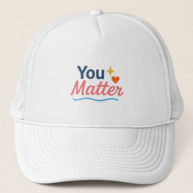 Casquette Vous comptez. (Devant)