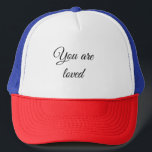 Casquette Vous êtes aimé motivation soleil citation esprit b<br><div class="desc">Conception</div>