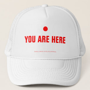 CASQUETTE VOUS ÊTES ICI