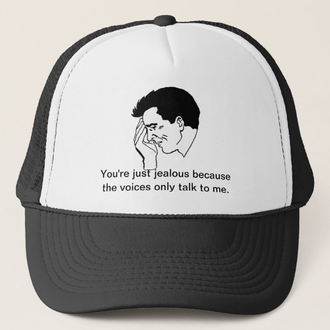 Casquette Vous êtes simplement jaloux… (Devant)