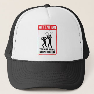 Casquette Vous êtes surveillés - humour de bureau