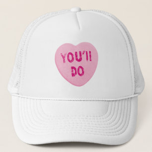 Casquette Vous ferez la sucrerie drôle de coeur de