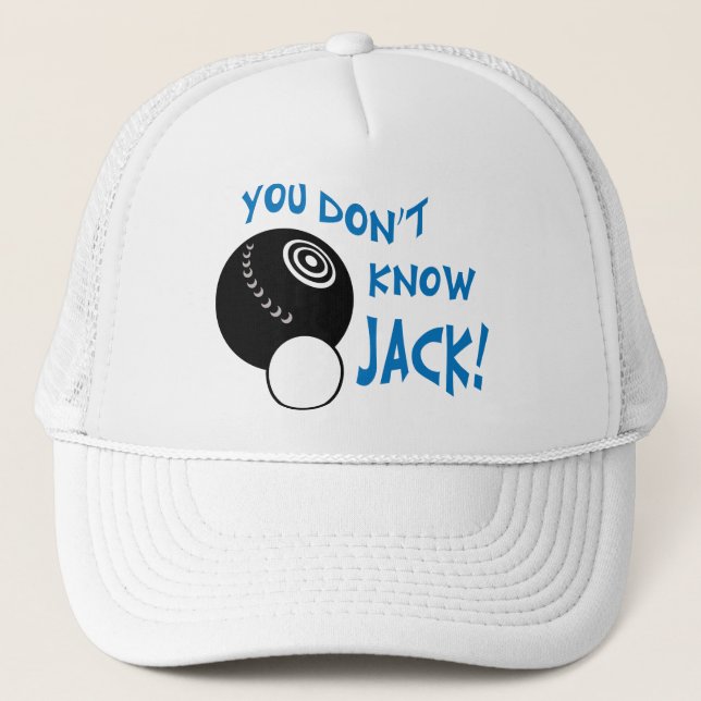 Casquette Vous ne connaissez pas Jack (Devant)
