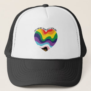 Casquette Vous pouvez être vous-même avec moi LGBT Transgenr