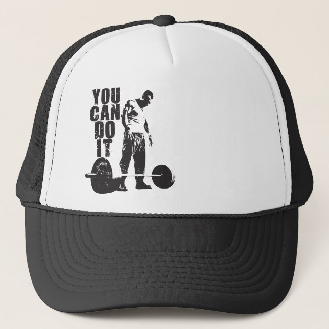 Casquette VOUS POUVEZ LE FAIRE. Exercice de soulagement du p (Devant)