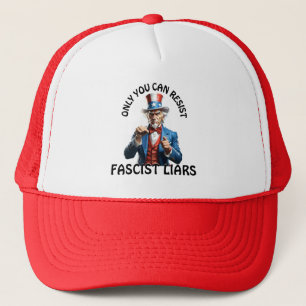 Casquette "Vous pouvez résister aux menteurs fascistes" & On