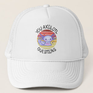Casquette Vous questions axolotl