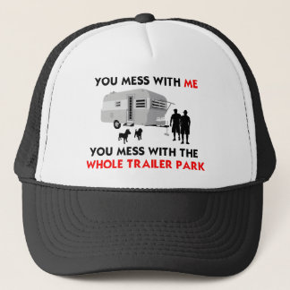 Casquette Vous salissez avec moi, vous salissez avec tout le