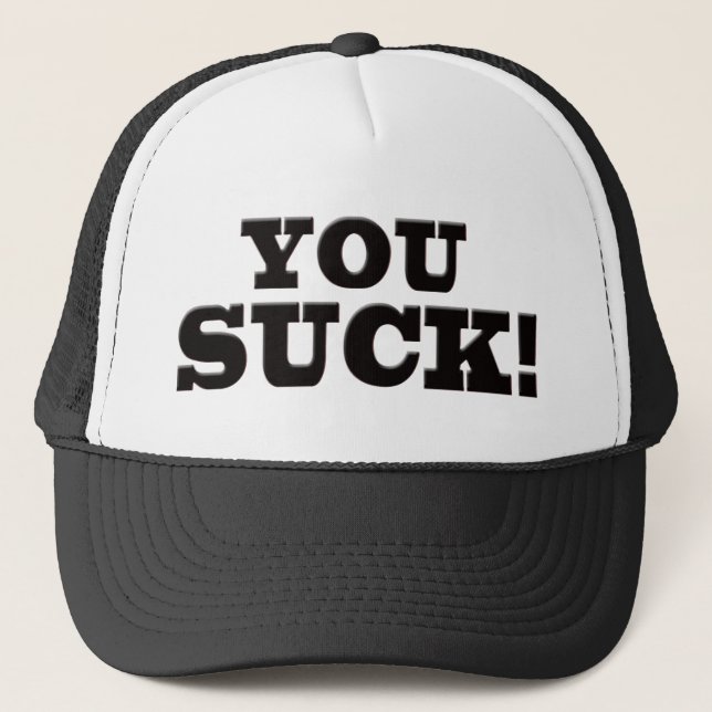 Casquette Vous sucez (Devant)
