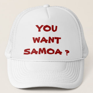 CASQUETTE VOUS VOULEZ LE SAMOA ?