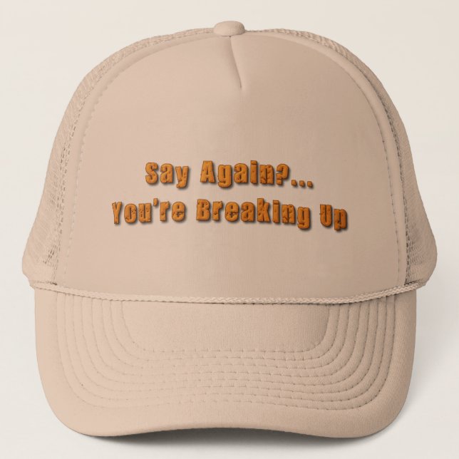 Casquette Vous vous cassez (Devant)
