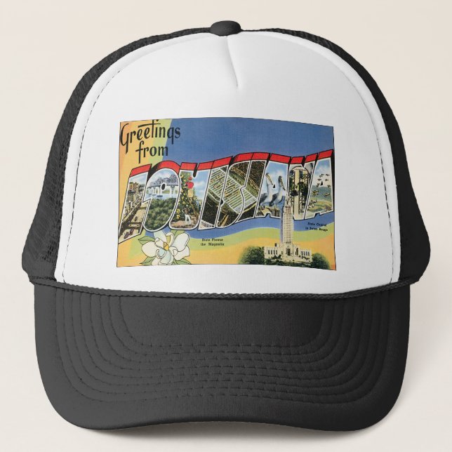 Casquette Voyage à l'ancienne, Salutations de la côte du gol (Devant)