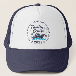 Casquette Voyage de croisière sur mesure en famille