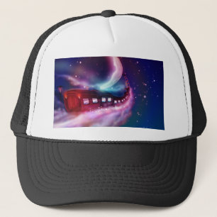 Casquette Voyage en train vers la Lune