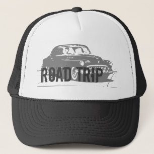 Casquette Voyage en voiture vintage