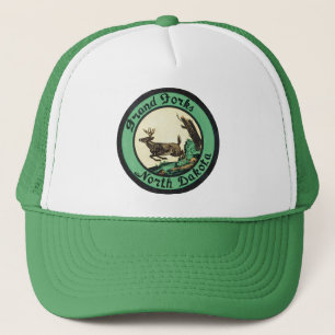 Casquette Voyage Vintage, Grand Forks, Dakota du Nord