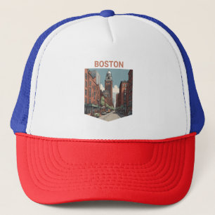 Casquette Voyageur Boston Une Idée Cadeau Délicieux
