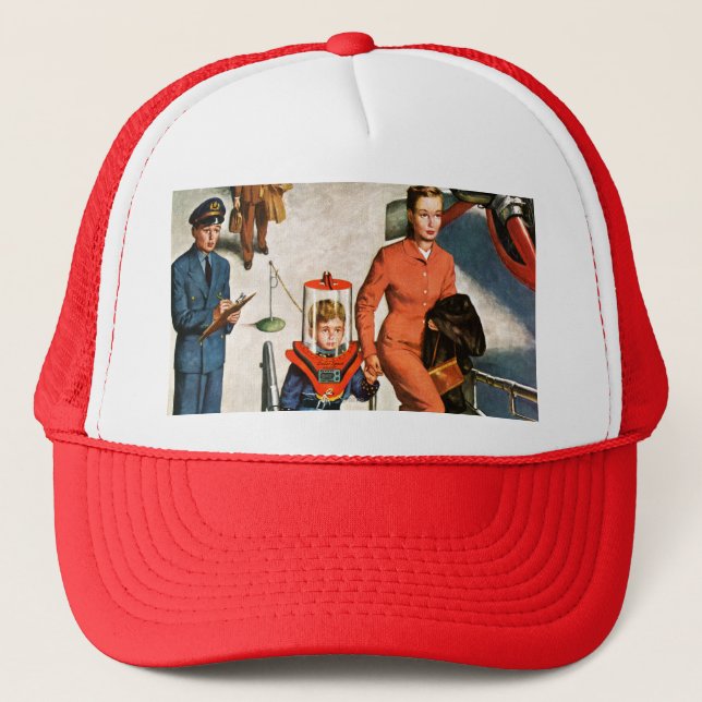 Casquette Voyageur de l'espace (Devant)