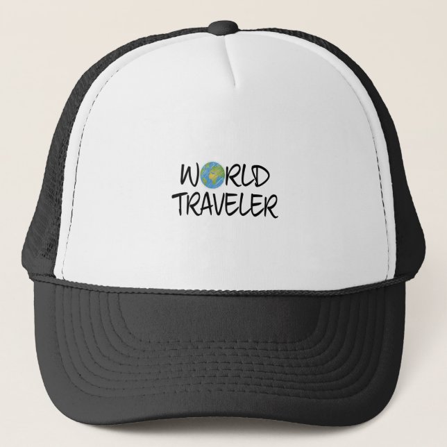 Casquette Voyageur mondial (Devant)