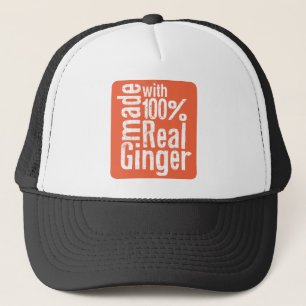 Casquette Vrai gingembre de 100%