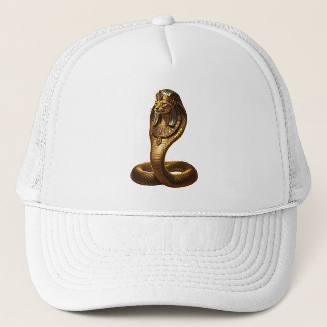 Casquette Wadjet – Egyptian Cobra Goddess (Devant)