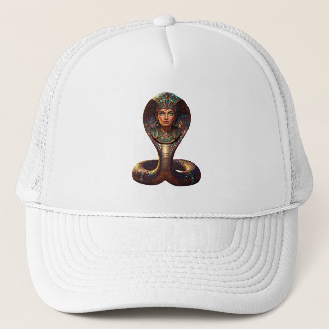 Casquette Wadjet – Egyptian Cobra Goddess´7 (Devant)