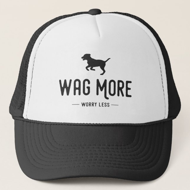 Casquette Wag Plus Inquiète Moins (Devant)