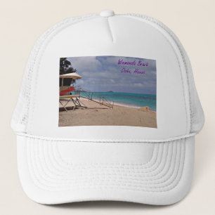 Casquette Waimanalo beach Hawaii