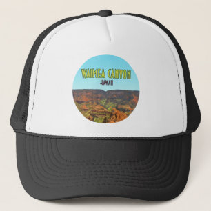 Casquette Waimea Canyon Kauai Hawaii Vintage voyage