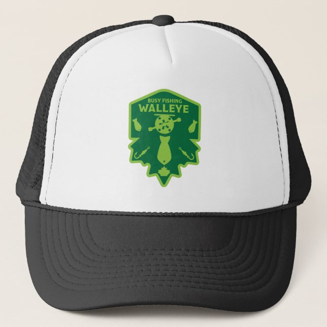 Casquette Walleye Fishing Canada (Devant)