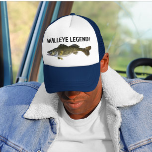 Casquette Walleye Legend Funny Fishing pêcheur pêcheur pêche