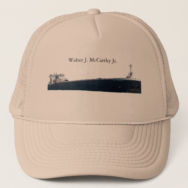 Casquette Walter J. McCarthy Jr. chapeau de camionneur (Devant)