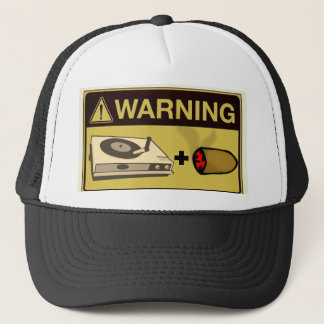 Casquette Warning: Music Studio Party