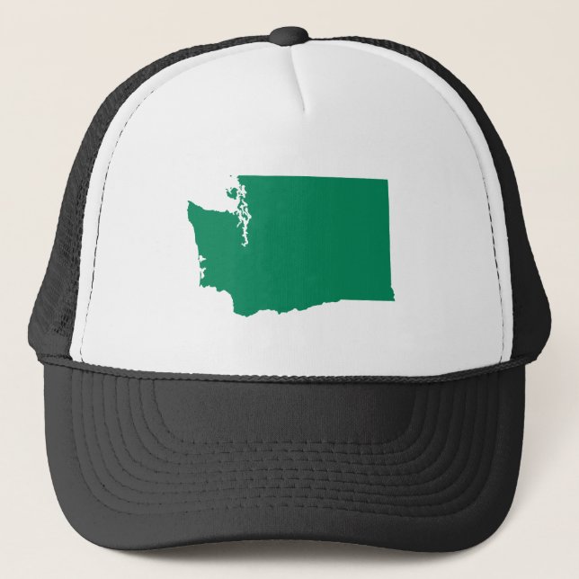 Casquette Washington en vert (Devant)