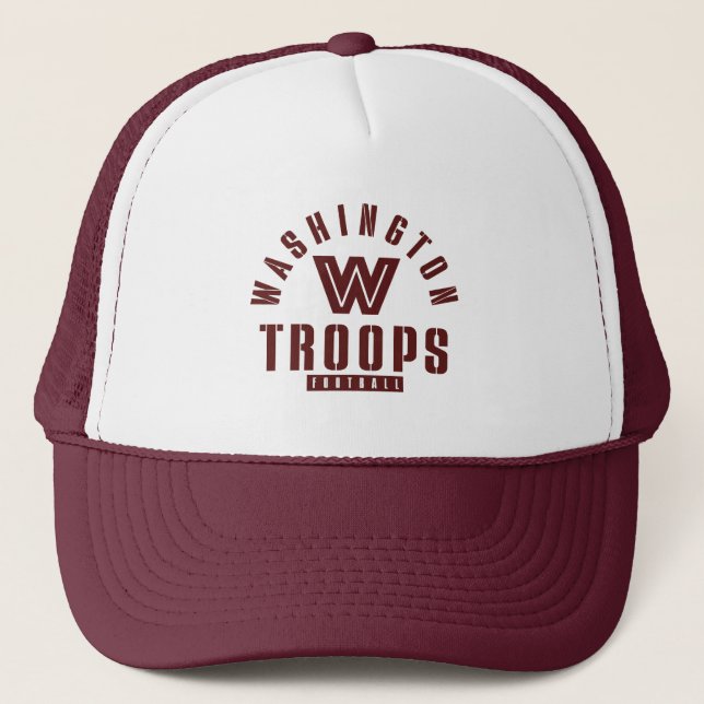 Casquette Washington Troops Trucker Hat (Devant)