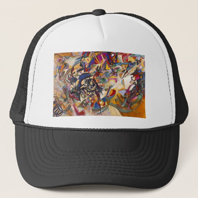 Casquette Wassily Kandinsky - Composition 7 Art abstrait (Devant)